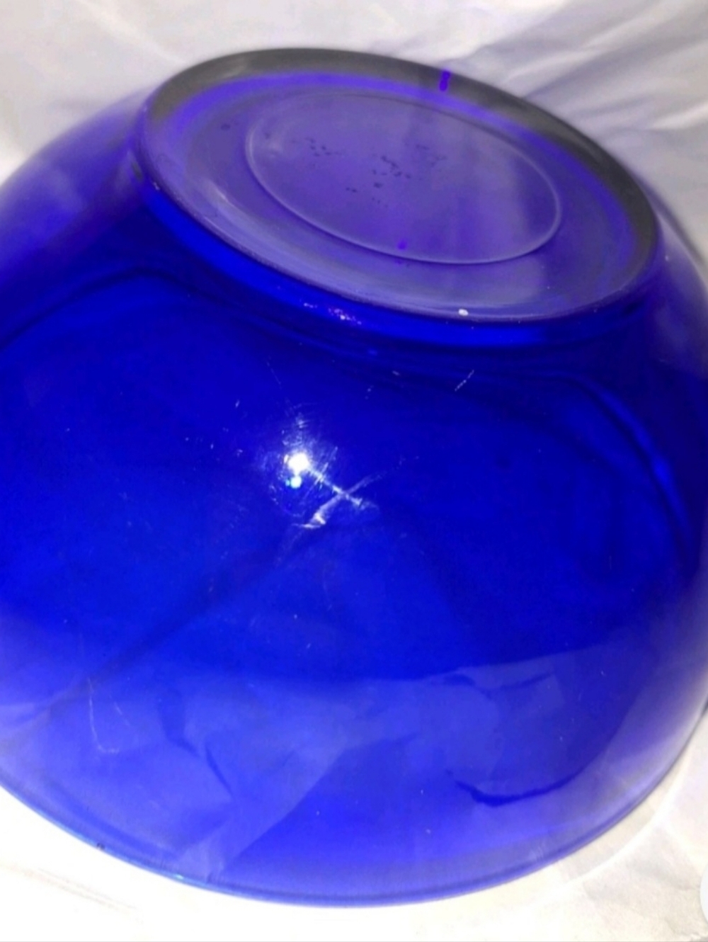 SET OF 2 Vintage Cobolt Blue Side Dishes